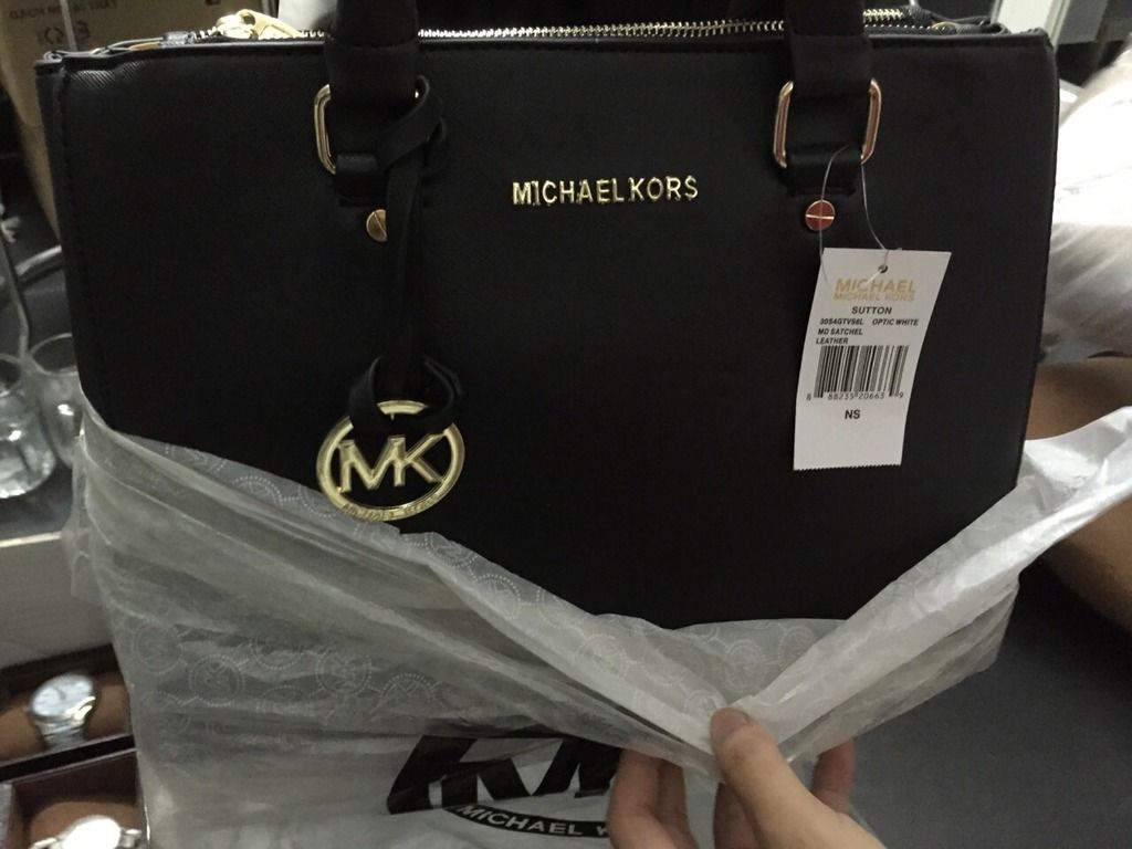 Giỏ xách Satchel,Hamilton,Sutton Của Michael Kors hàng Authentic thanh lý đồng giá - 9