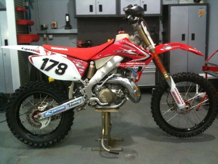 Honda cr 250 enduro conversion #2