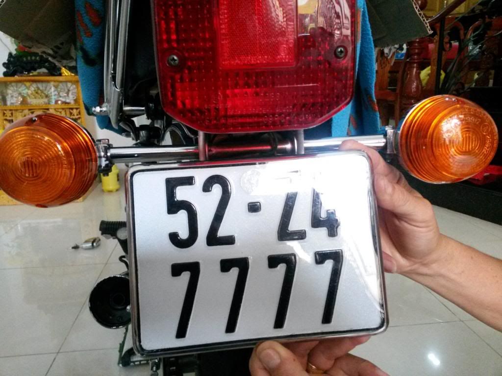 custom 125_odo 3000km_biển số tứ 7777 sài gòn _ bao sang tên toàn quốc ^_^