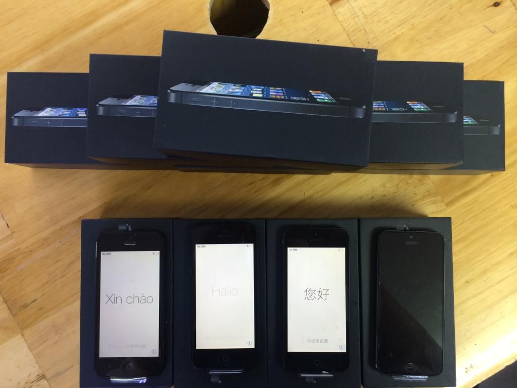 iPhone5 chưa active giá tốt