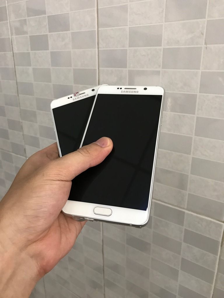 Galaxy Note5 white 64gb xách tay US - 1