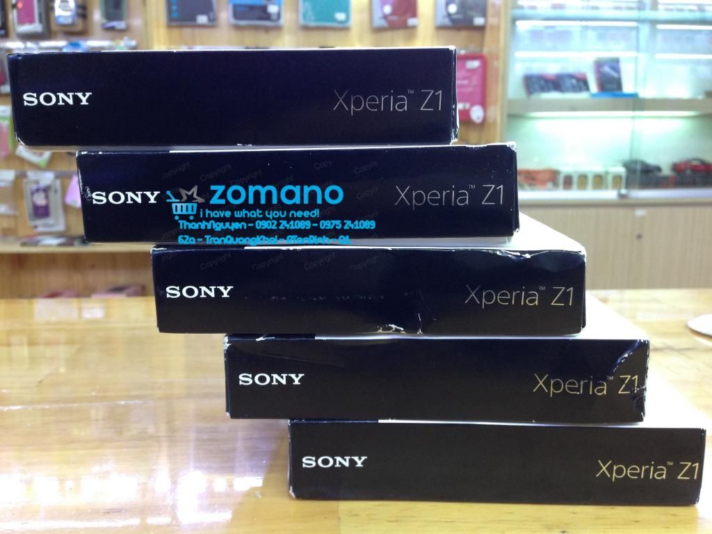 SONY Xperia Z1 Quốc Tế C6903 chỉ 8tr4