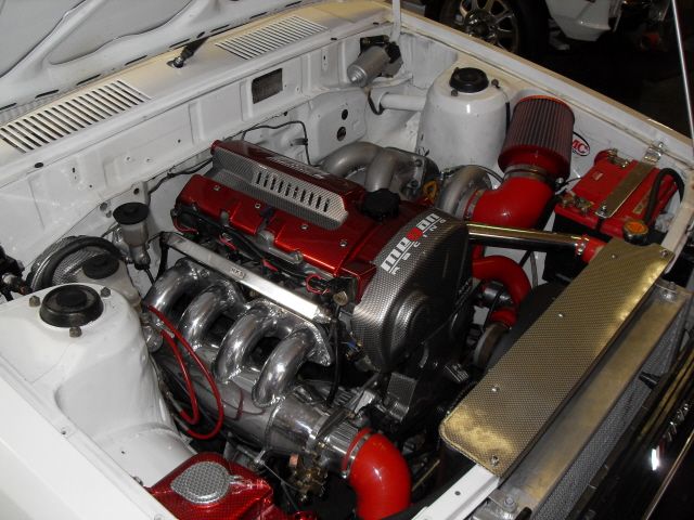 Nissan pickup engine swap kit #8
