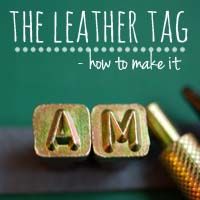 The leather tag