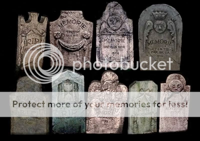 Prop Showcase: - Haunted mansion tombstones | Halloween Forum